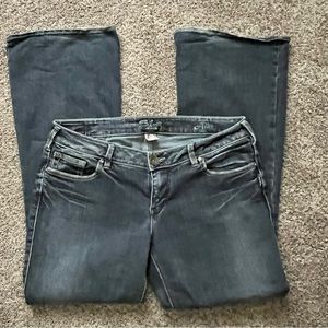 Silver Jeans Aiko Wide Leg Jeans Size 32/31